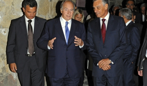 Hazar Imam in Portugal for the AKAA Awards 2013
